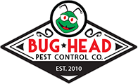Bug Head Pest Control Co. Est. 2010 - Logo