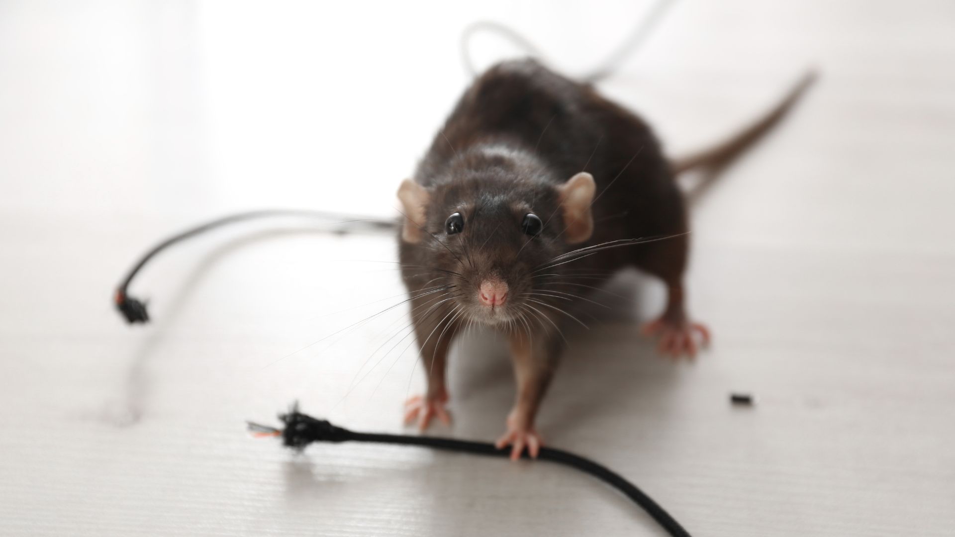 mouse that chewed though a wire