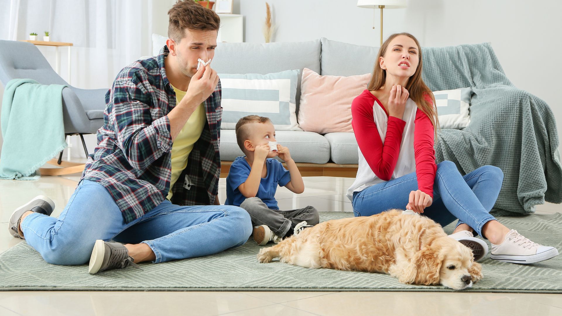family with allergies