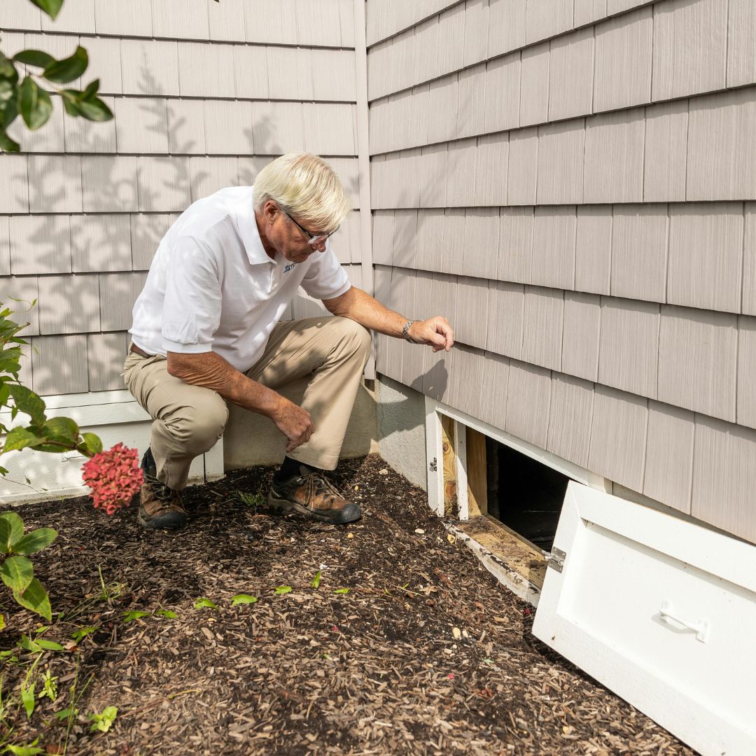 inspecting entry points to home